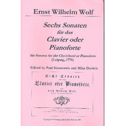 6 Sonaten (Leipzig 1775) -Ernst Wilhelm Wolf