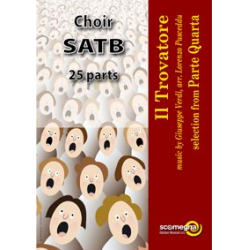 IL TROVATORE - Part 4 (SATB choir set) -Giuseppe Verdi / Arr.Lorenzo Pusceddu