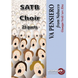 VA PENSIERO from ''Nabucco'' (SATB choir) -Giuseppe Verdi / Arr.Einz