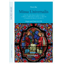 MISSA UNIVERSALIS (SATB choir + Organ) -Flavio Remo Bar