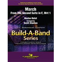 March from the Second Suite in F, Mvt I -Gustav Holst / Arr.Scott Stanton