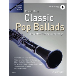 Classic Pop Ballads - Klarinette (+ Online Material) -Diverse / Arr.Rudolf Mauz