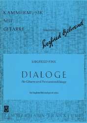 DIALOGE : FUER GITARRE UND PERCUS- -Siegfried Fink
