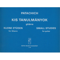 Patachich Iván Small Studies for Guitar