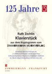 Zechlin, R., Klavierstück -Ruth Zechlin