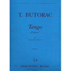 Tango Dolores für Violoncello -Tomislav Butorac