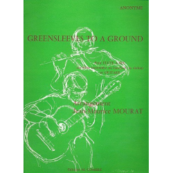 Greensleaves to a Ground pour -Anonymus