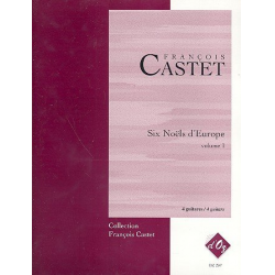 Six Noels d'Europe vol.1 -Francois Castet