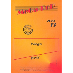 Wings: für Klavier (mit Text und Akkorden) -Jasmine van den) Birdy (Bogaerde