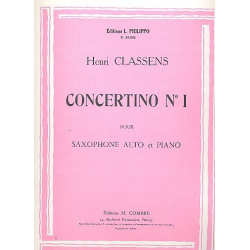 Concertino Nr.1 op.85,1 für Altsaxophon -Henri Classens