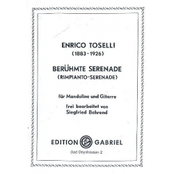 Berühmte Serenade für -Enrico Toselli