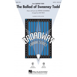 The Ballad of Sweeney Todd -Stephen Sondheim / Arr.Andy Beck