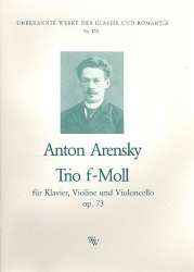 Klaviertrio f-Moll op.73 -Anton Stepanowitsch Arensky