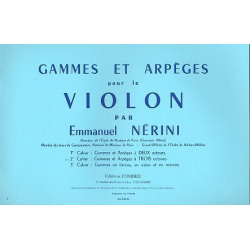 Gammes et arpèges vol.2 -Emmanuel Nerini