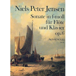 Sonate f-Moll op.6 - für Flöte und Klavier -Niels Peter Jensen