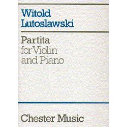 Partita for violin and piano -Witold Lutoslawski