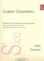 Concertino for clarinet and orchestra -Jordi Cervelló