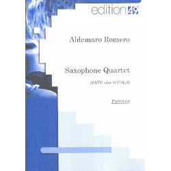 Saxophon-Quartett -Aldemaro Romero
