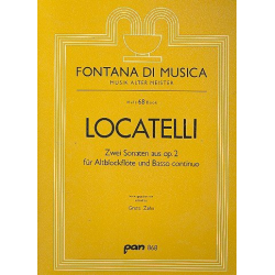 2 Sonaten aus op.2 für -Pietro Locatelli