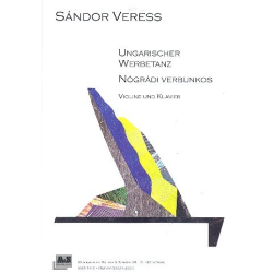 Ungarischer Werbetanz für Violine -Sandor Veress
