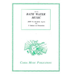 Bath Water Music op.114 for 5 guitars -John William Duarte
