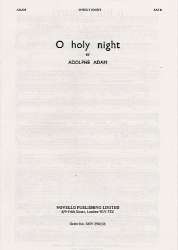 O holy Night for mixed -Adolphe Charles Adam