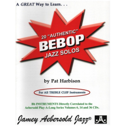 20 Autenthic Bebop Solos -Pat Harbison