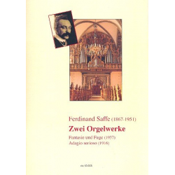 2 Orgelwerke für Orgel -Ferdinand Saffe
