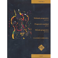 Methode progressive vol.3 for guitar -Claudio Camisassa