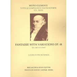 Fantasie mit Variationen op.48 über -Muzio Clementi