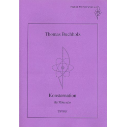 Konsternation für Flöte - Thomas Buchholz