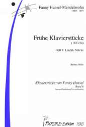 Frühe Klavierstücke Band 1 -Fanny Cecile Mendelssohn (Hensel)