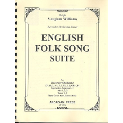 English Folk Song Suite for recorder orchestra -Ralph Vaughan Williams
