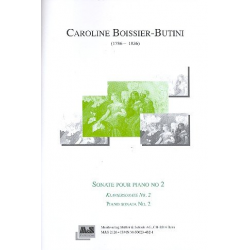 Sonate Nr.2 für Klavier -Caroline Boissier-Butini