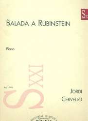 Balada a Rubinstein -Jordi Cervelló