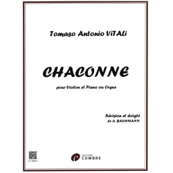 Chaconne pour violin -Tommaso Antonio Vitali