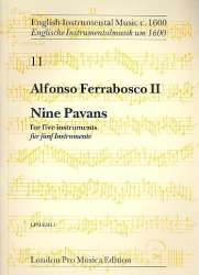 9 Pavans für 5 Instrumente - Alfonso Ferrabosco