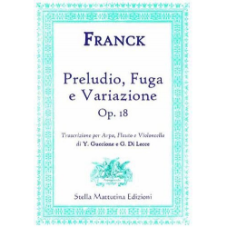 Preludio Fuga e Variazione op.18 - César Franck