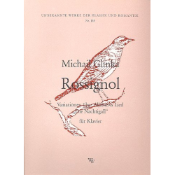 Rossignol Variationen über - Mikhail Glinka