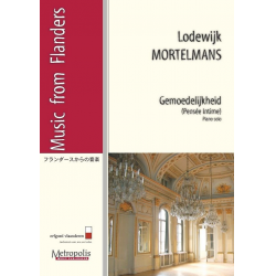 Gemoedelijkheid Piano -Lodewijk Mortelmans
