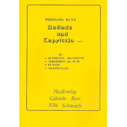 Ballade und Capriccio -Wolfgang Russ (-Plötz)