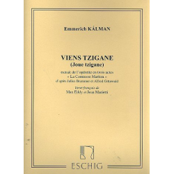 Viens Tzigane : pour chant et piano (frz) -Emmerich Kálmán