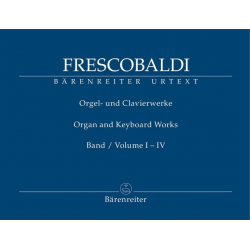 Orgel- und Clavierwerke Band 1-4 - Girolamo Frescobaldi