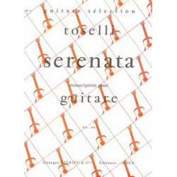 SERENATA OP.6 POUR GUITARE SEULE -Enrico Toselli