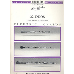 22 duos pour 2 cors anglais ou -Frederic Chalon