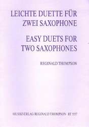 Leichte Duette : für 2 Saxophone -Reginald Thompson