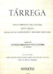Obras completas para guitarra vol.4 -Francisco Tarrega