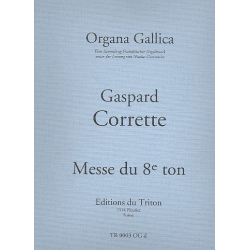 Messe du huitième ton pour orgue -Gaspard Corrette