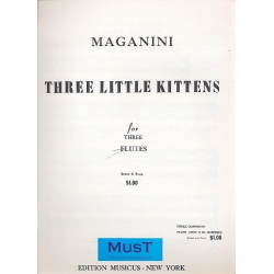 3 LITTLE KITTENS FOR 3 FLUTES -Quinto Maganini