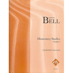 Elementary Studies vol.1 for guitar -Shawn Bell